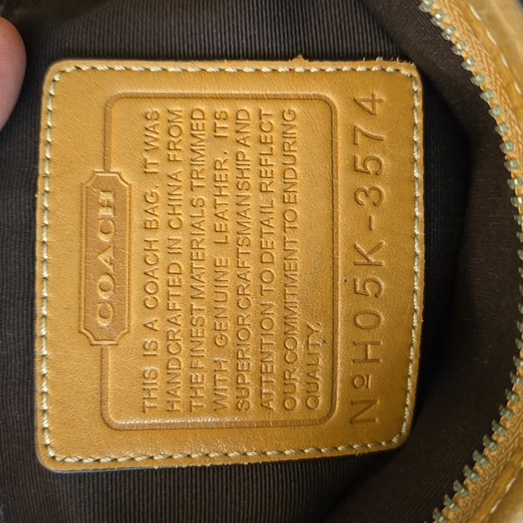 Coach Tan Shoulder Purse, Great Condition - Picture 5 of 11